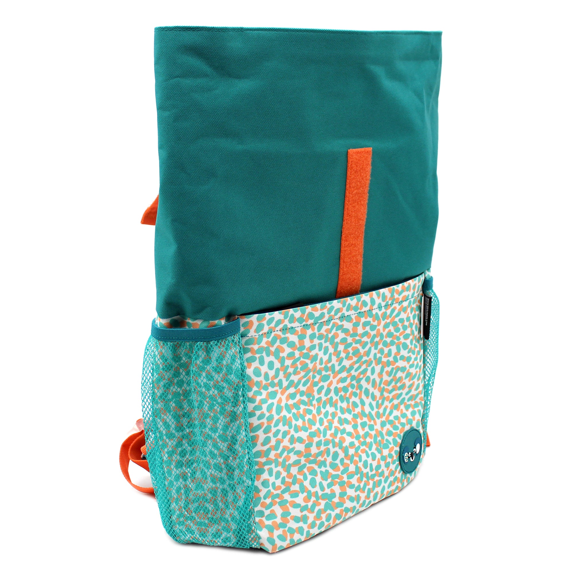 Les Deglingos Berlingos zaino rolltop koala blu verde scuola