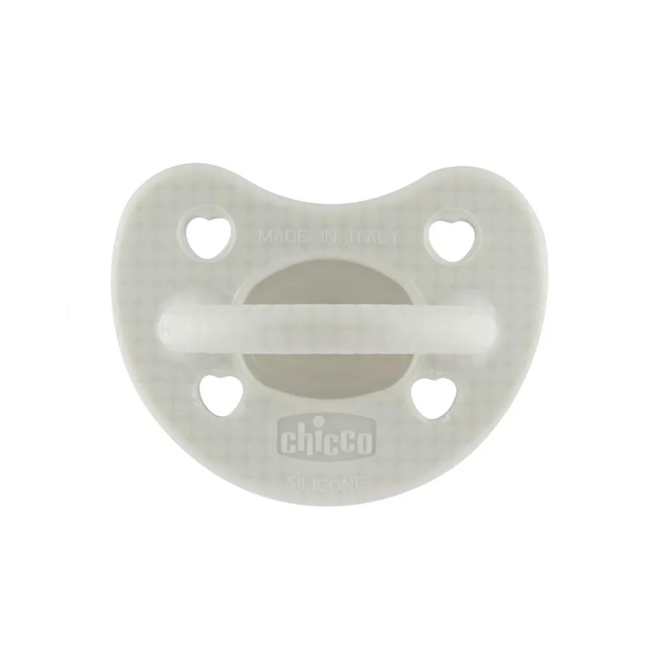 Chicco PhysioForma Luxe Succhietto Silicone Grigio 2-6M