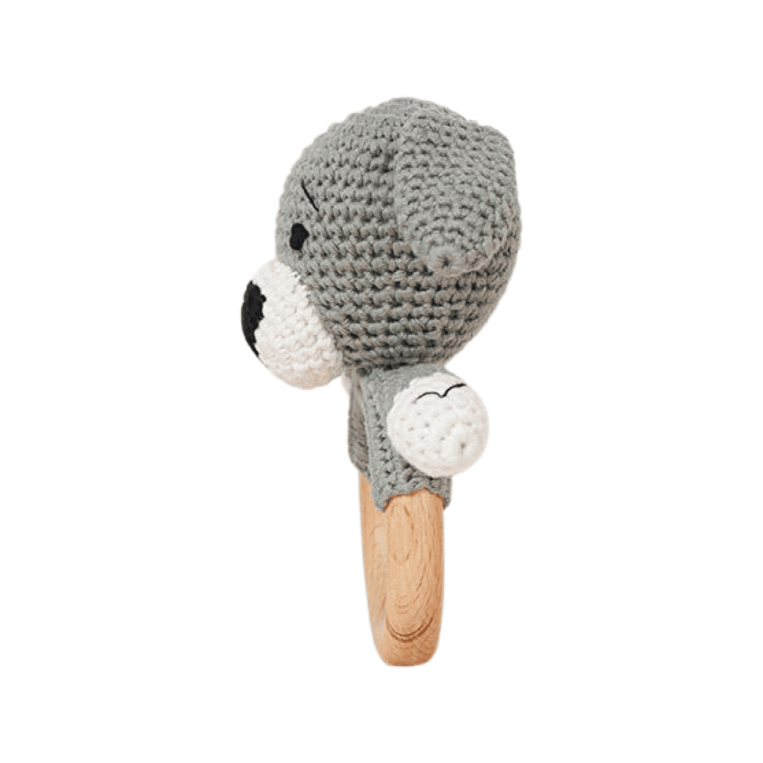 Piccoli Toys Cesare Sonaglio Uncinetto Cane in Cotone
