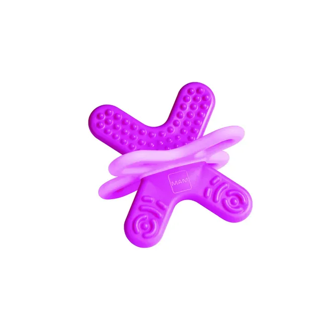 MAM Bite Relax Fase 2 Mini dentaruolo rosa 4m+ con box