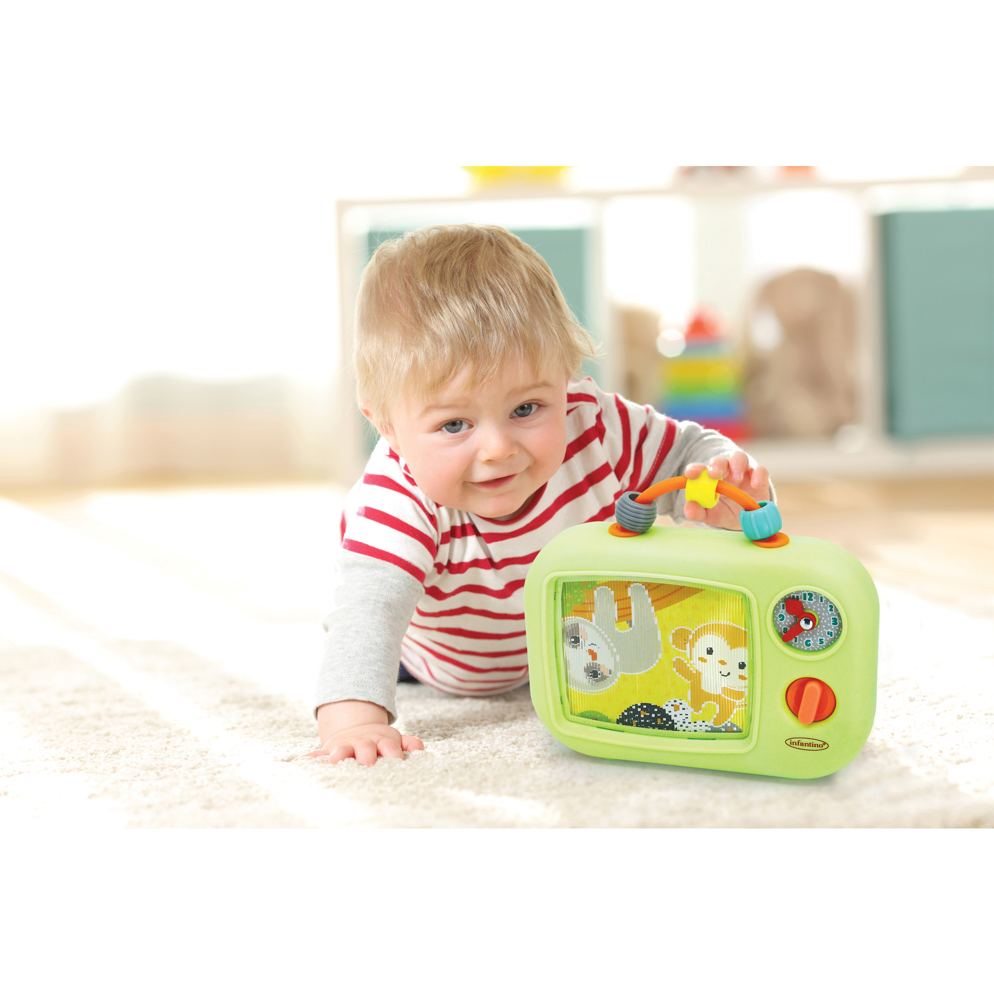 Infantino Musical TV tv musicale melodie e animaletti manopola