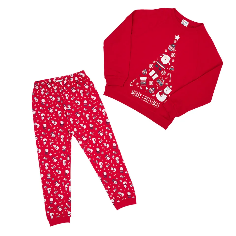 Toys Center Baby Pigiama Bimbo Christmas Rosso 2 Pezzi