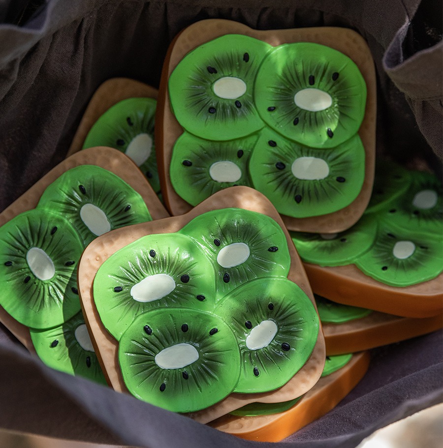 The Dida Massaggiagengive Toast Kiwi Gomma Naturale