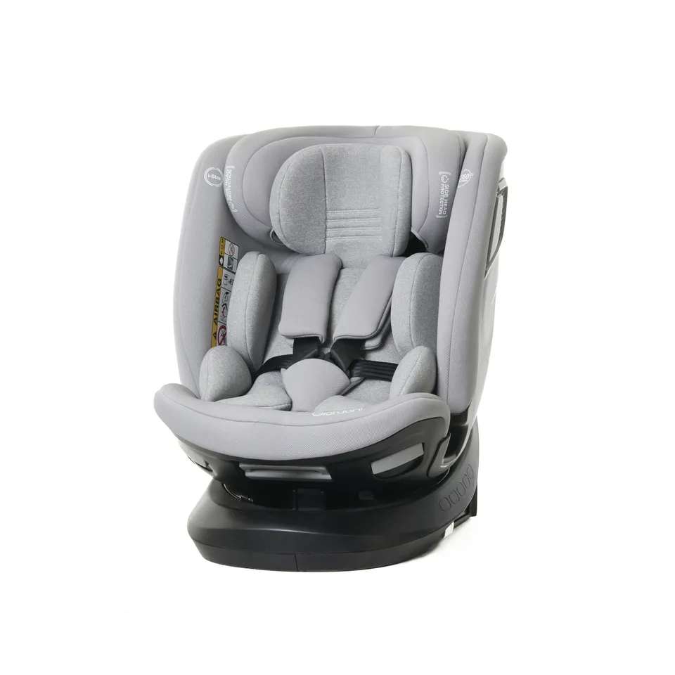 Giordani Titano Plus Seggiolino Auto Grey 40-150 cm Girevole