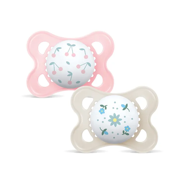 MAM Original succhietto 2-6 mesi caucciù rosa 2 pezzi