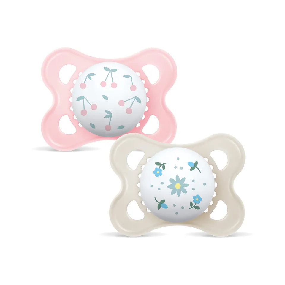 MAM Original succhietto 2-6 mesi caucciù rosa 2 pezzi
