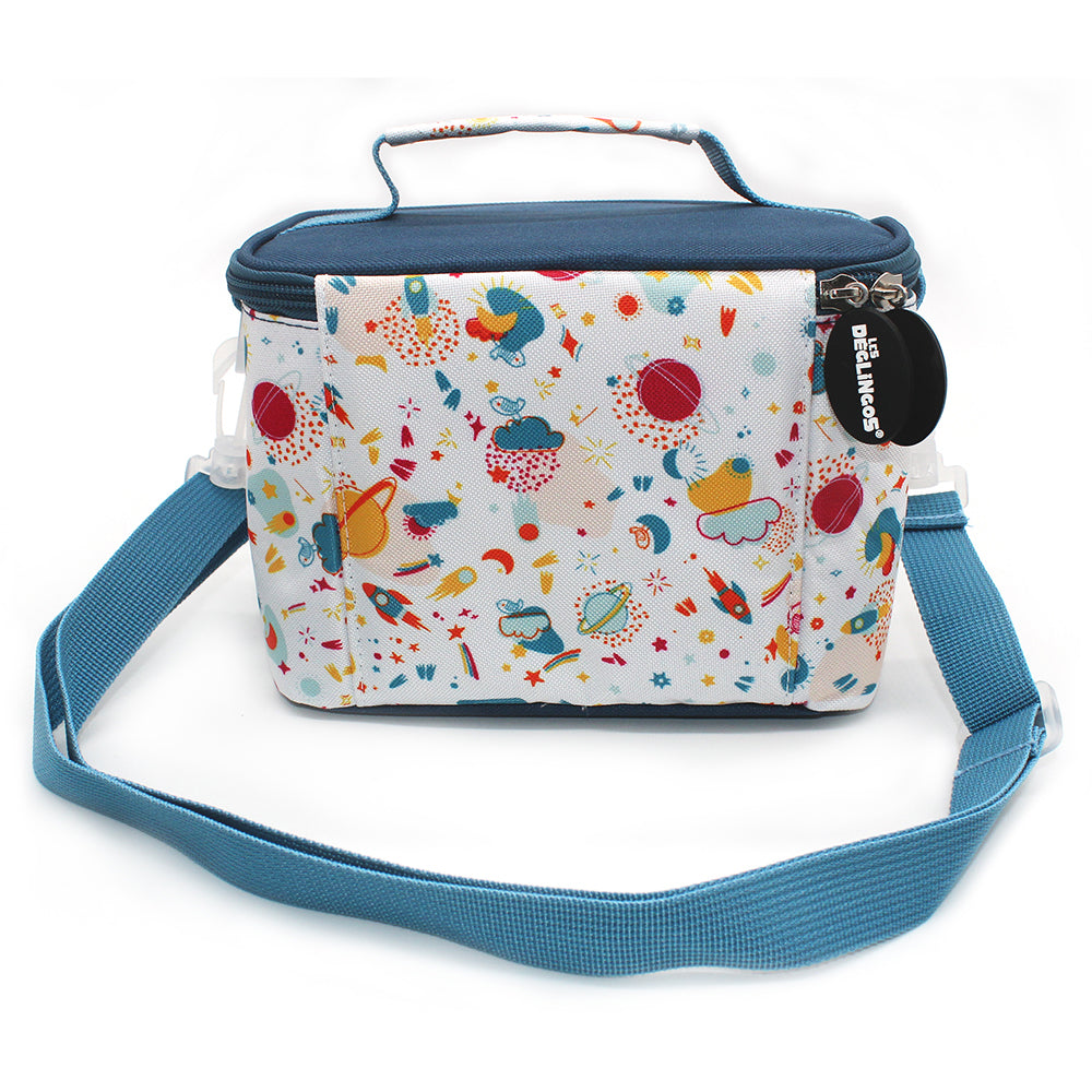 Les Déglingos Astros Gufo borsa termica bambini blu