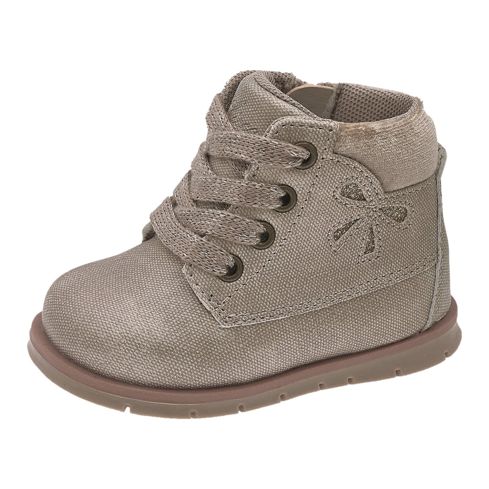 Chicco Polacchino Formica Scarpe Bimba Beige con Fiocco