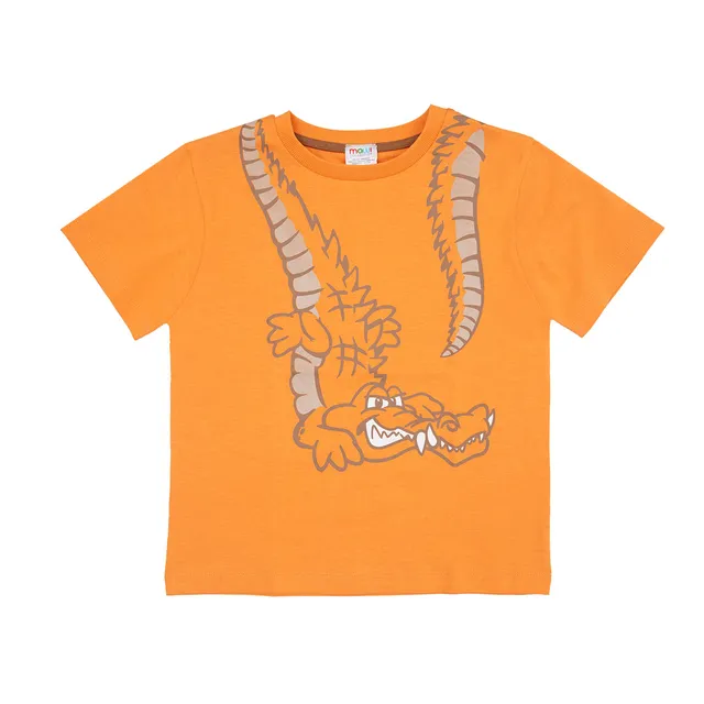 Toys Center Baby t-shirt bimbo arancione stampa coccodrillo