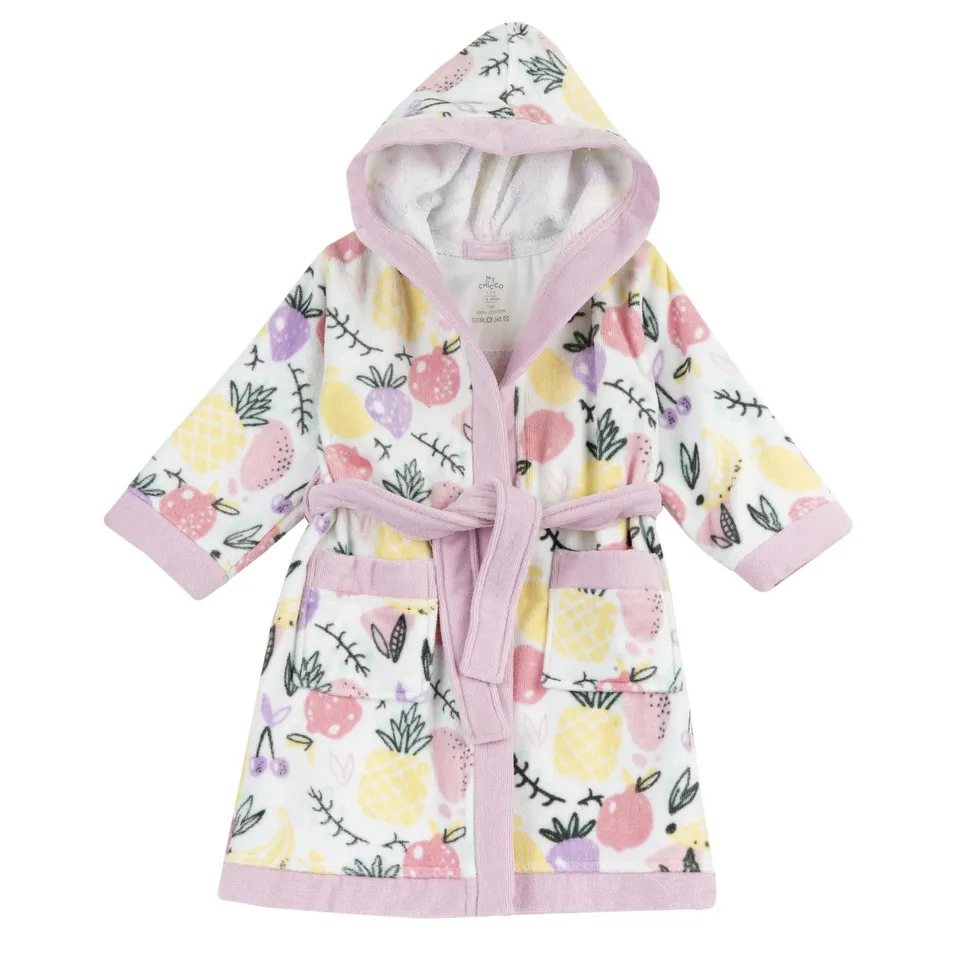 Toys Center Baby accappatoio spugna cotone bimba lavabile