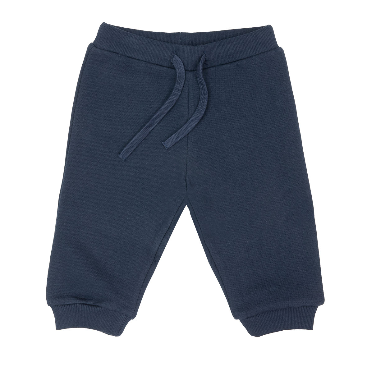 Pantalone felpa bimbo blu scuro con coulisse