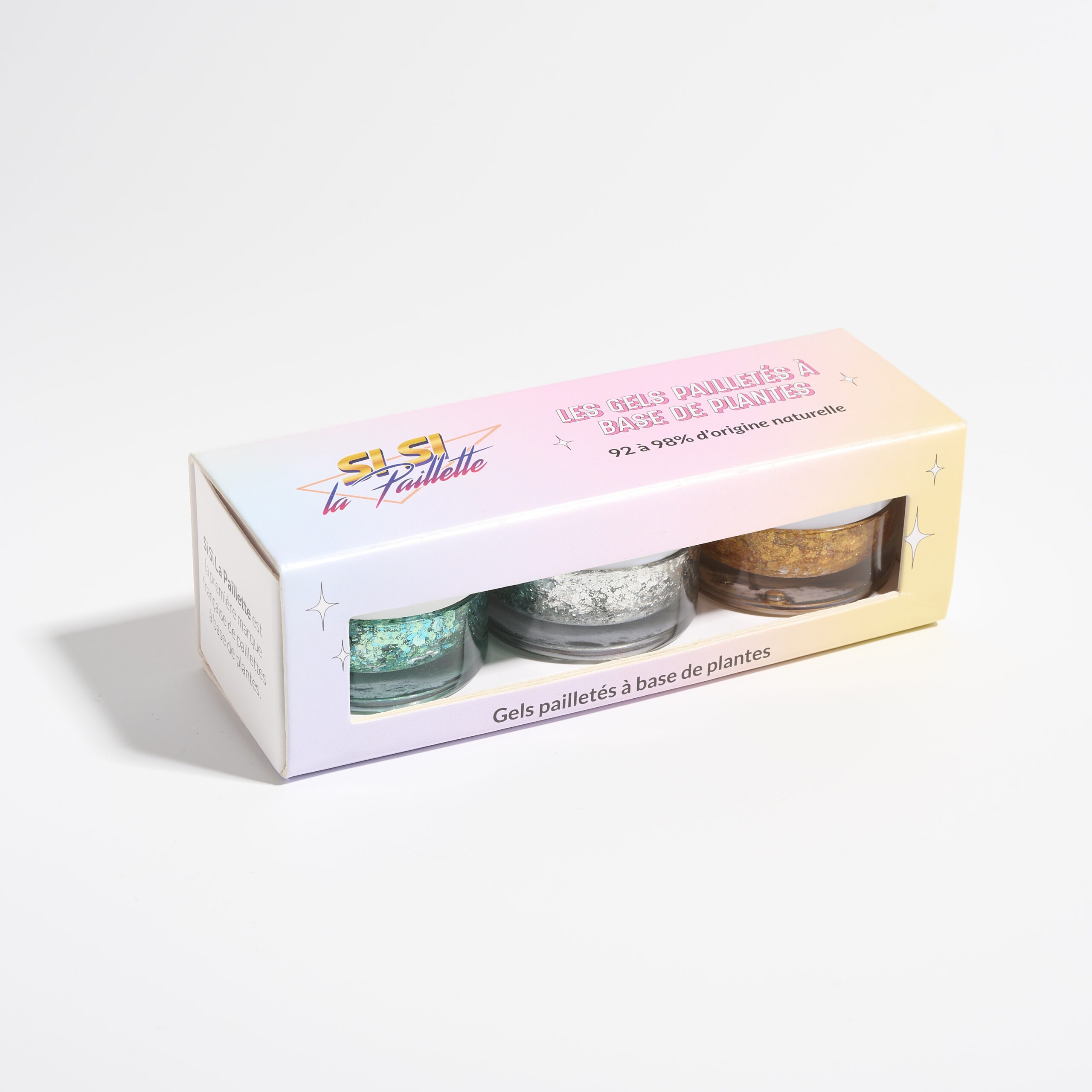 Si Si La Paillette Gel Solaire glitter gel biodegradabile