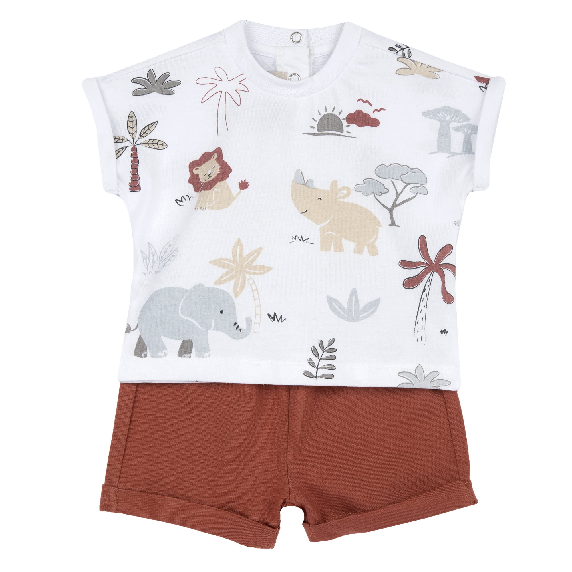 Chicco Completo Bimbo Maglietta e Pantaloncini morbido