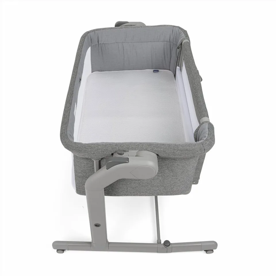 Chicco Next2Me Night Breeze coprimaterasso grey rete 3D