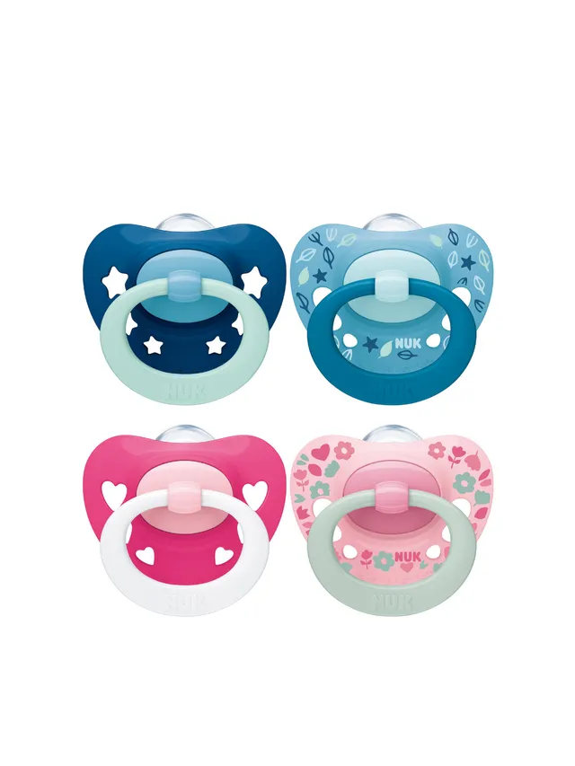 Nuk Signature succhietto silicone 18-36 mesi 2pz