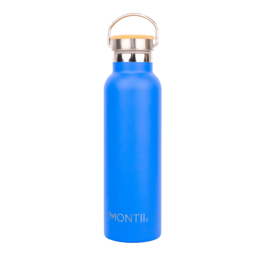 Montii Borraccia termica acciaio 600 ml blu doppia parete