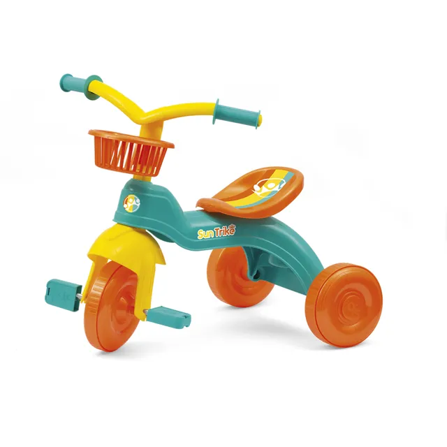 Sun & Sport Fun Trike Triciclo Bimbo 3 Ruote Cestino