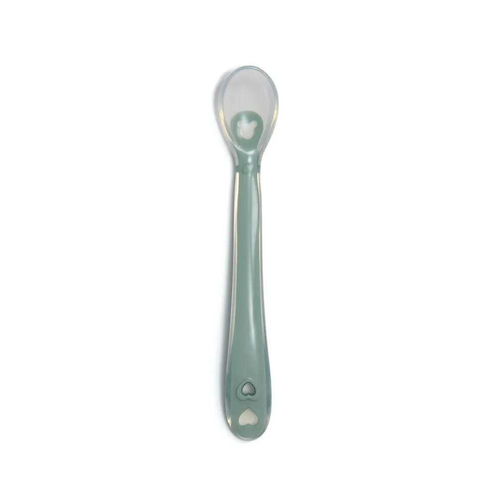 That's Love cucchiaio silicone verde 6 mesi+ morbido