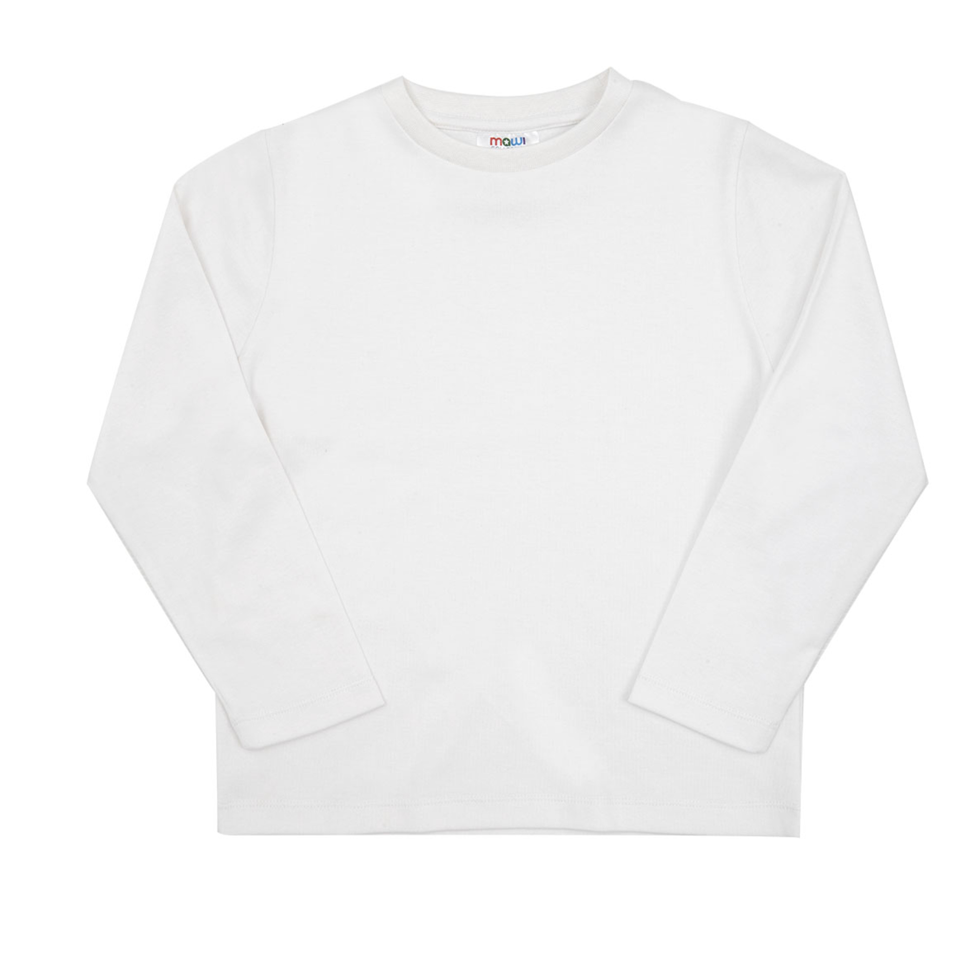 Toys Center Baby maglia maniche lunghe bimbo bianca interlock