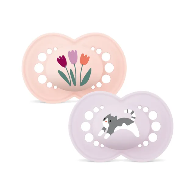 MAM Original succhietto 16+ mesi silicone rosa 2 pz
