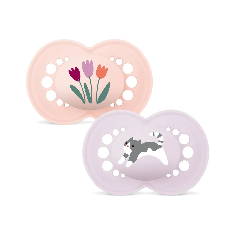 MAM Original succhietto 16+ mesi silicone rosa 2 pz