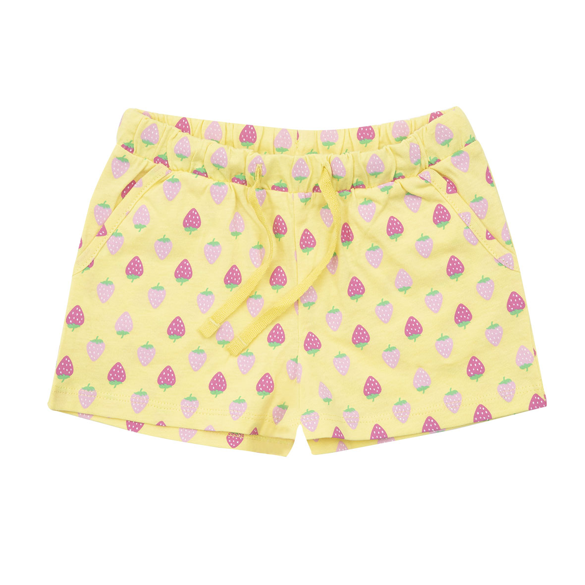 Toys Center Baby Shorts Bimba Giallo Fragoline Jersey