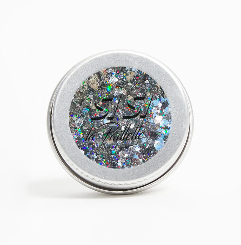 Si Si La Paillette Y'Holo Glitter Biodegradabile Viso