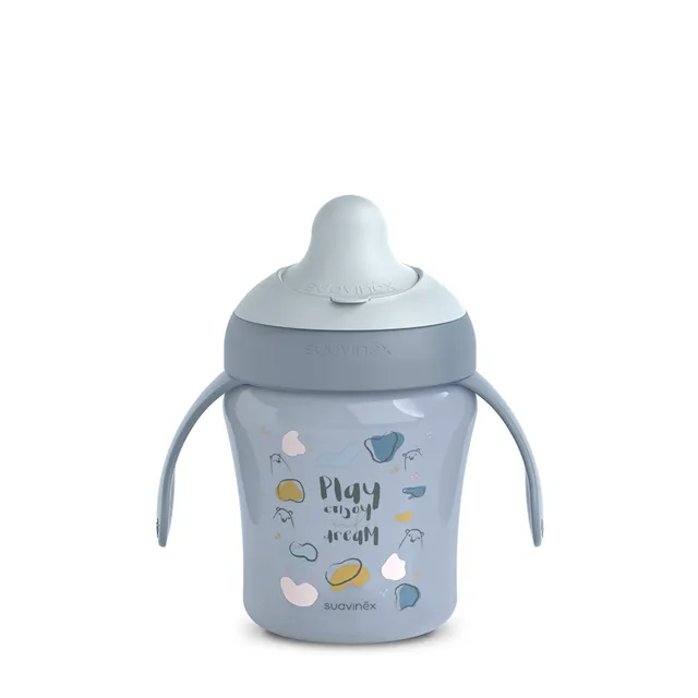 Suavinex My Family learning cup azzurra 200 ml