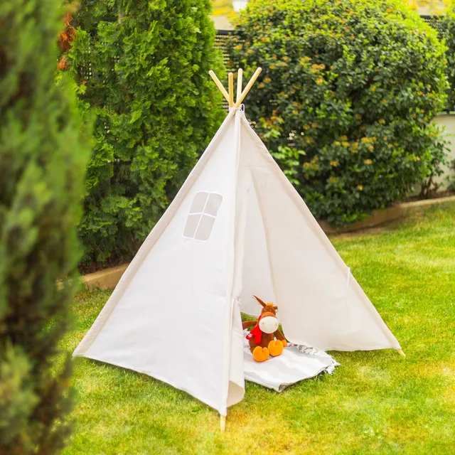 The Dida Tenda Tipi per Bambini in Cotone e Legno