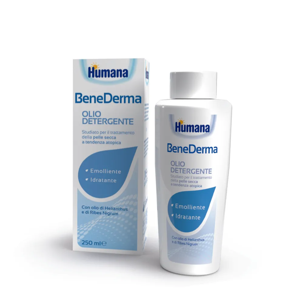 Humana BeneDerma olio detergente 250 ml pelle atopica