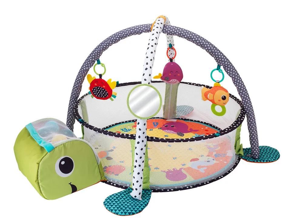 Infantino palestrina tartaruga palline tappeto