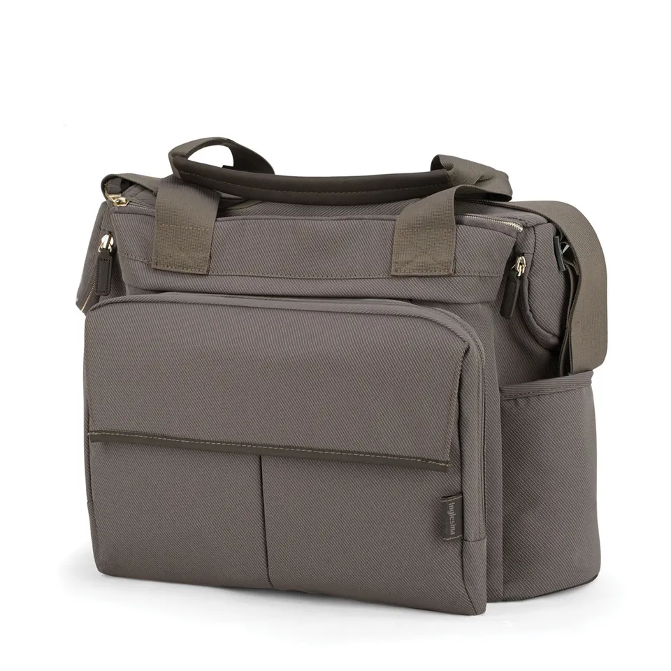 Inglesina Aptica Dual Bag Borsa Mokka con Fasciatoio