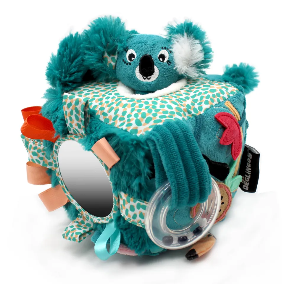 Les Deglingos Berlingos Cubo Attività Koala Sensoriale 12 cm