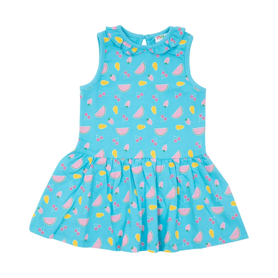 Toys Center Baby Abito Estivo Bimba Azzurro Stampa Frutta