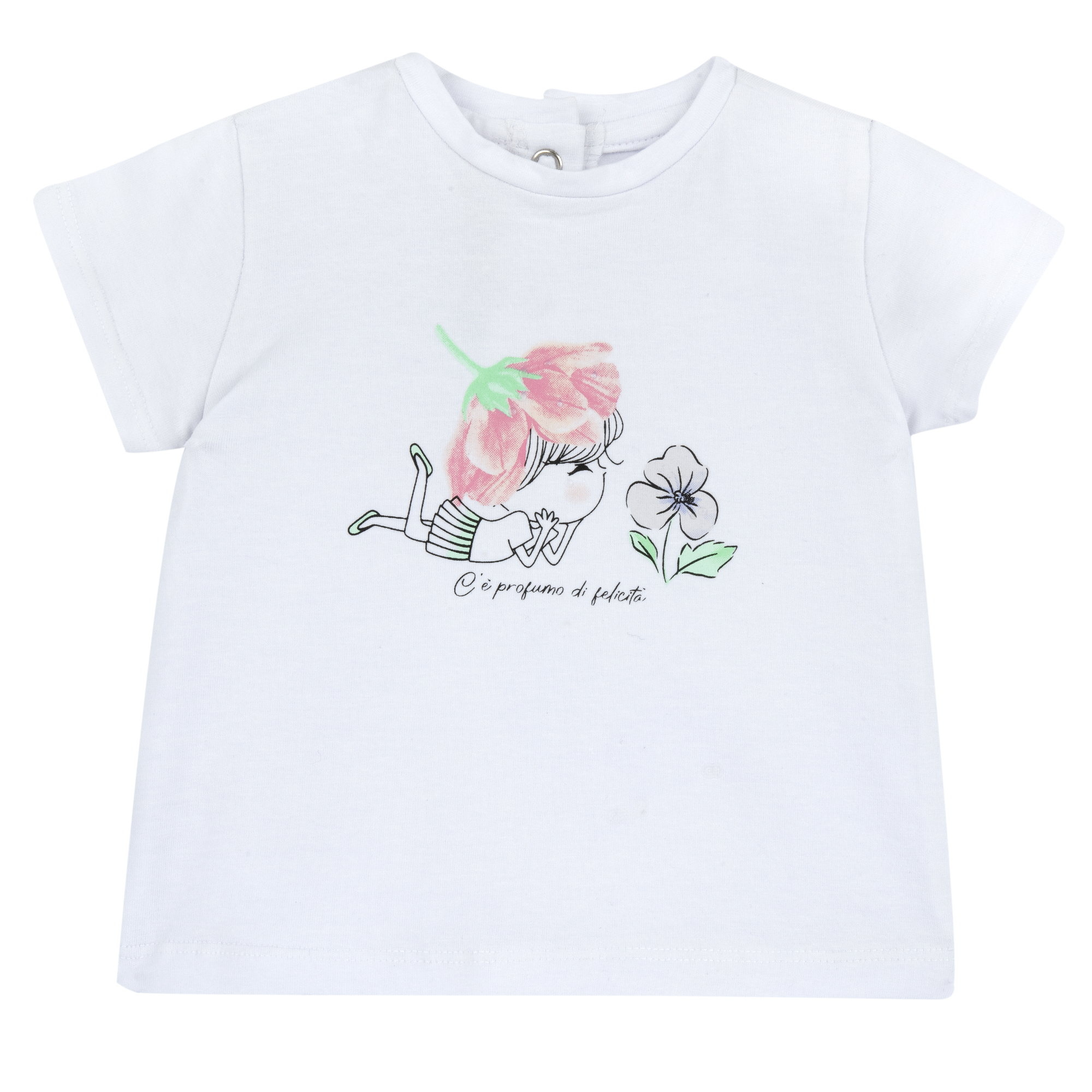 Chicco Maglietta maniche corte cotone bambina