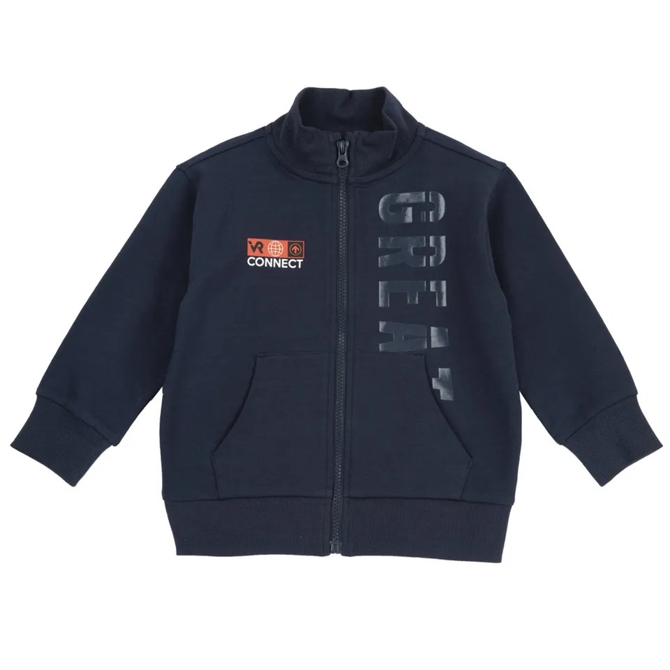 Chicco Felpa Bambino con Zip senza Cappuccio