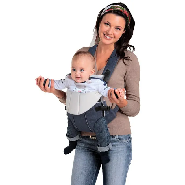 Giordani Cicogna 2 in 1 marsupio jeans fino a 11 kg ergonomico