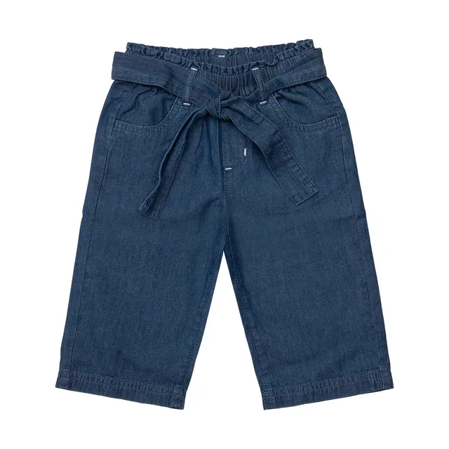 Toys Center Baby Chambray pantalone denim bimba con cintura