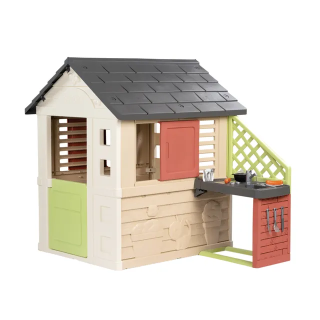 Smoby Natura casetta bambini con cucina eco 2+ anni