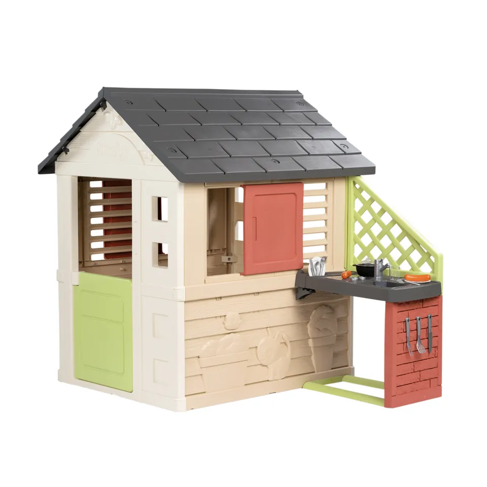 Smoby Natura casetta bambini con cucina eco 2+ anni