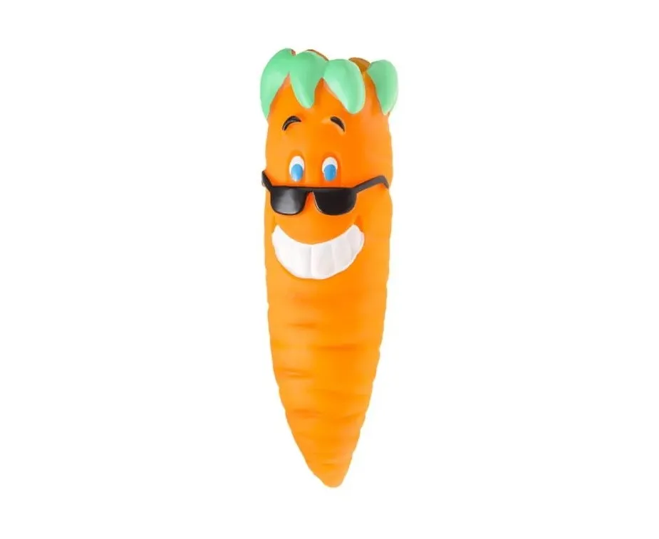 Profibaby Carota giocattolo per cani squittente senza ftalati