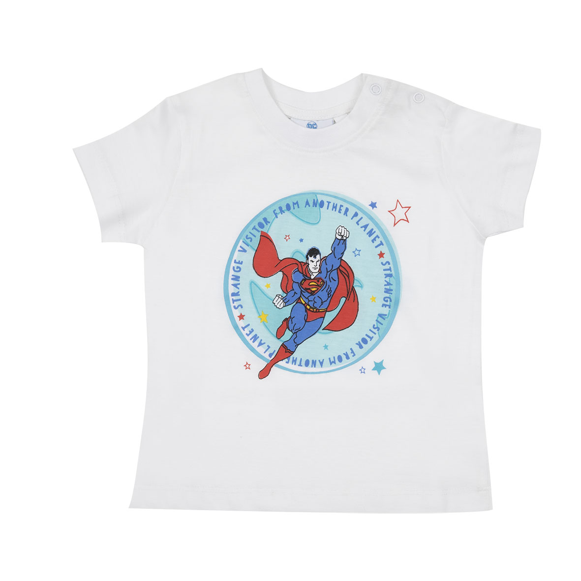 Toys Center Baby t-shirt bimbo bianca Superman