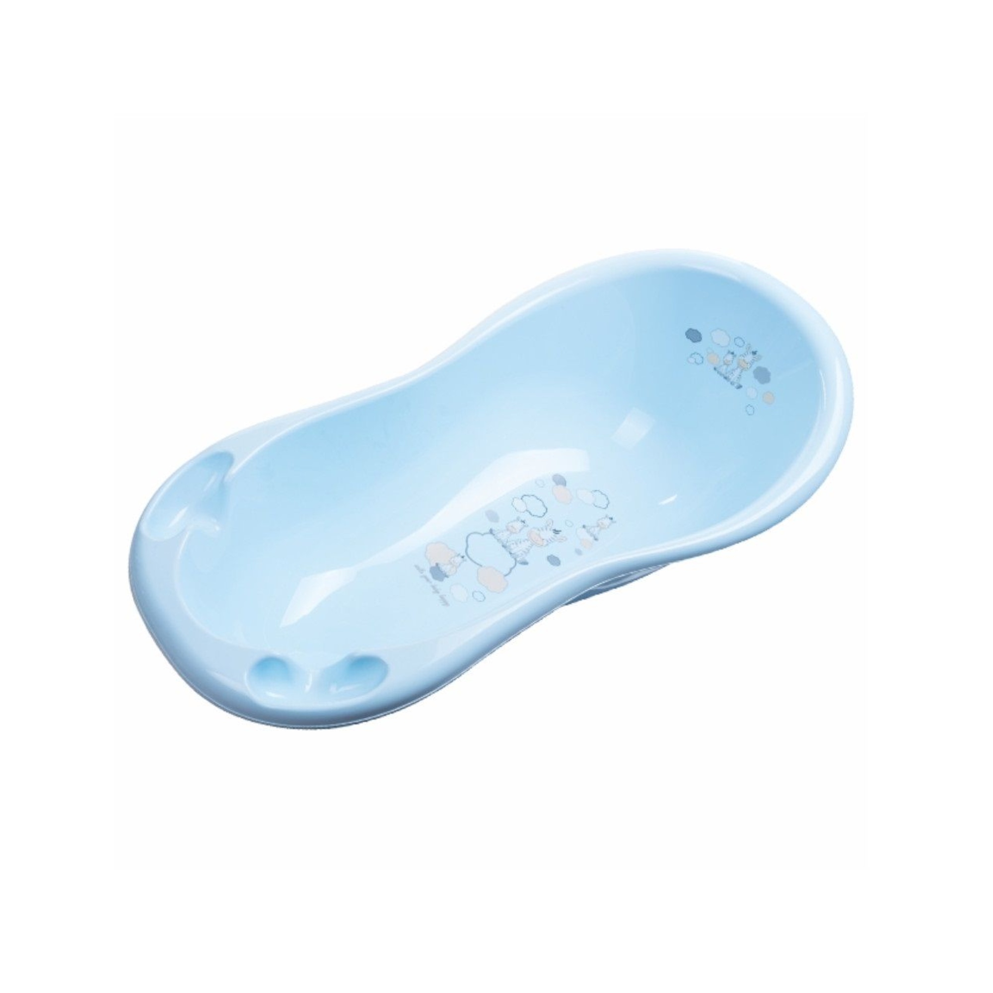 Giordani Zebra Vaschetta Bagnetto Azzurra 15 Litri