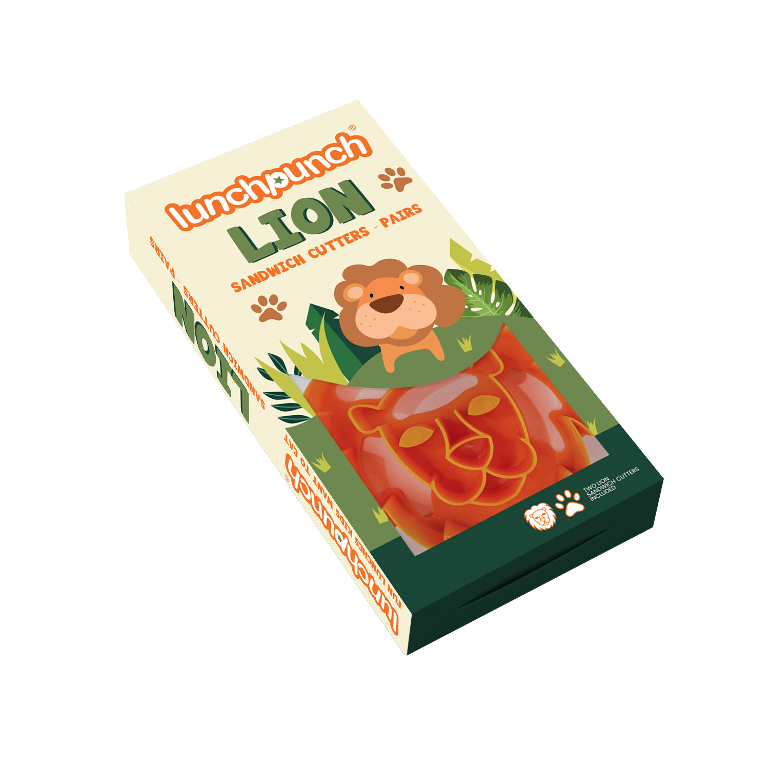 Lunch Punch Leone formine sandwich bimbi
