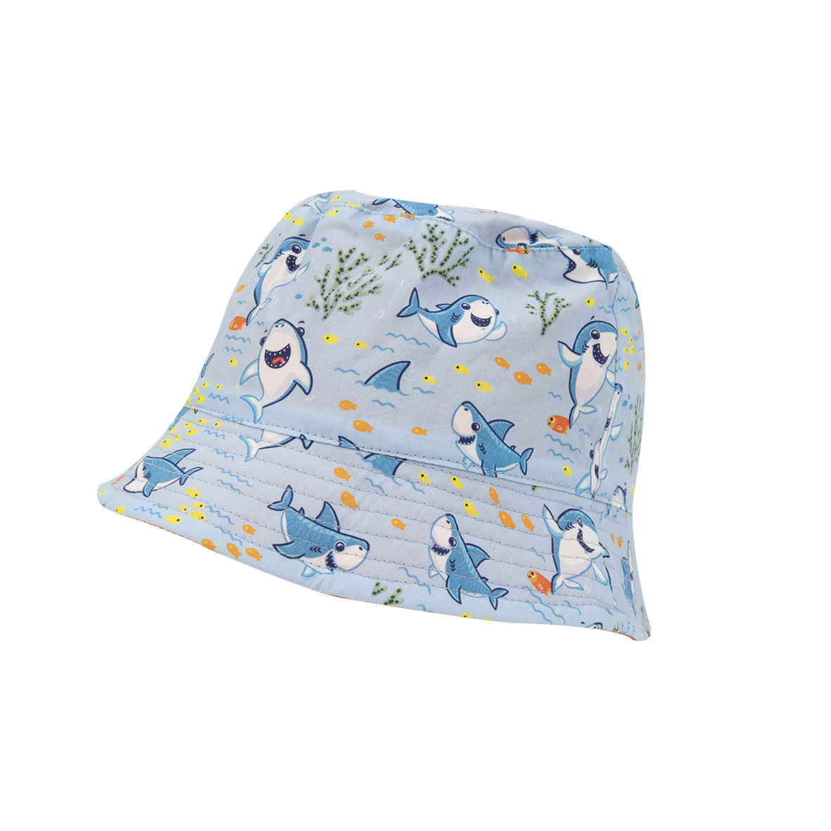 Toys Center Baby cappello pescatore bimbo azzurro fondale marino