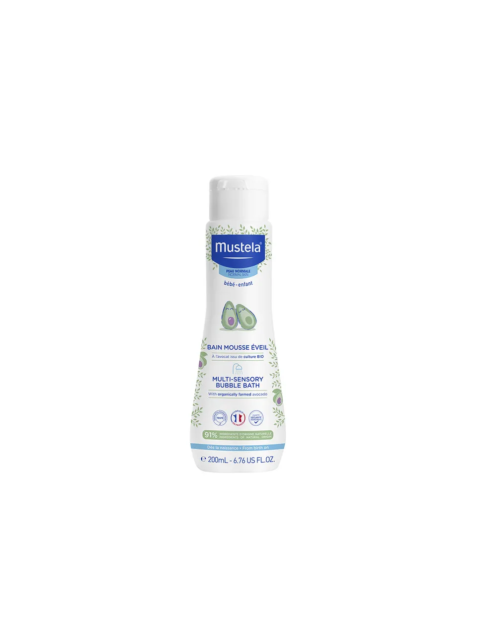 Mustela Mille Bolle bagnetto neonato 200 ml
