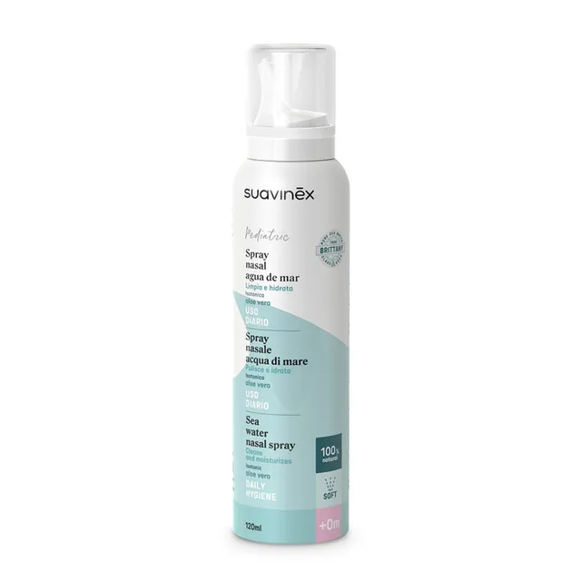 Suavinex Spray Nasale Isotonico Aloe 120ml da 0 Mesi