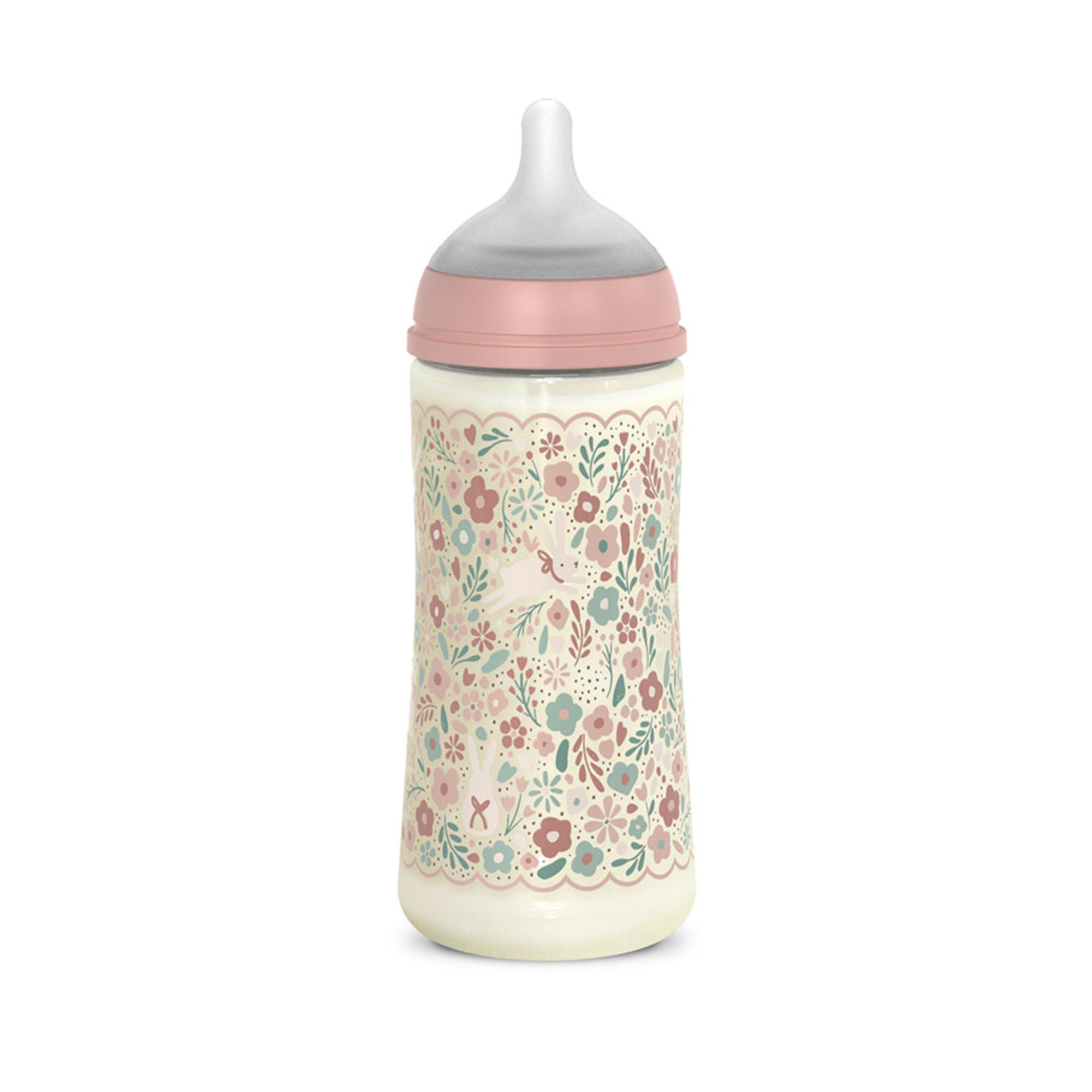 Suavinex Wonderland biberon anticolica 360ml rosa Liberty