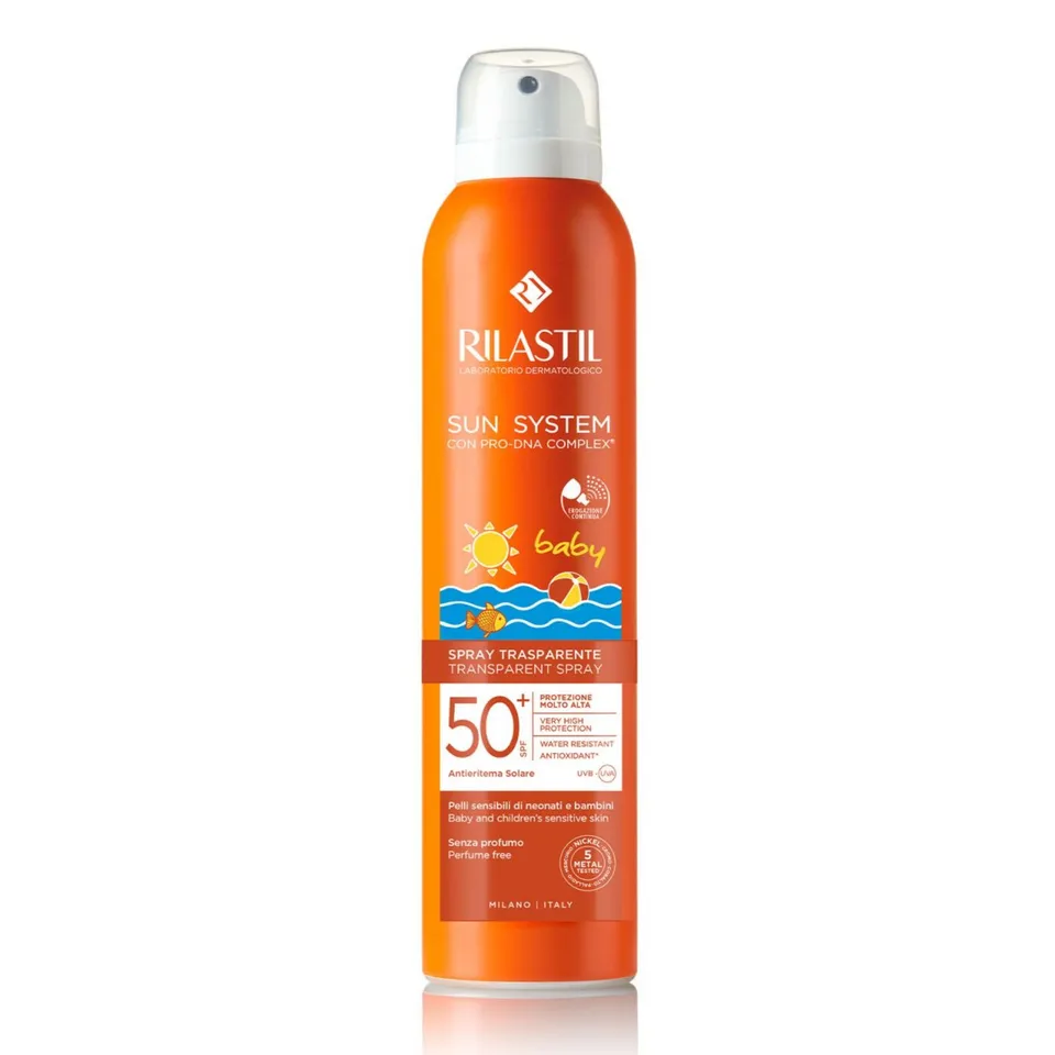 Rilastil Sun System Baby Spray SPF50+ 200ml Trasparente