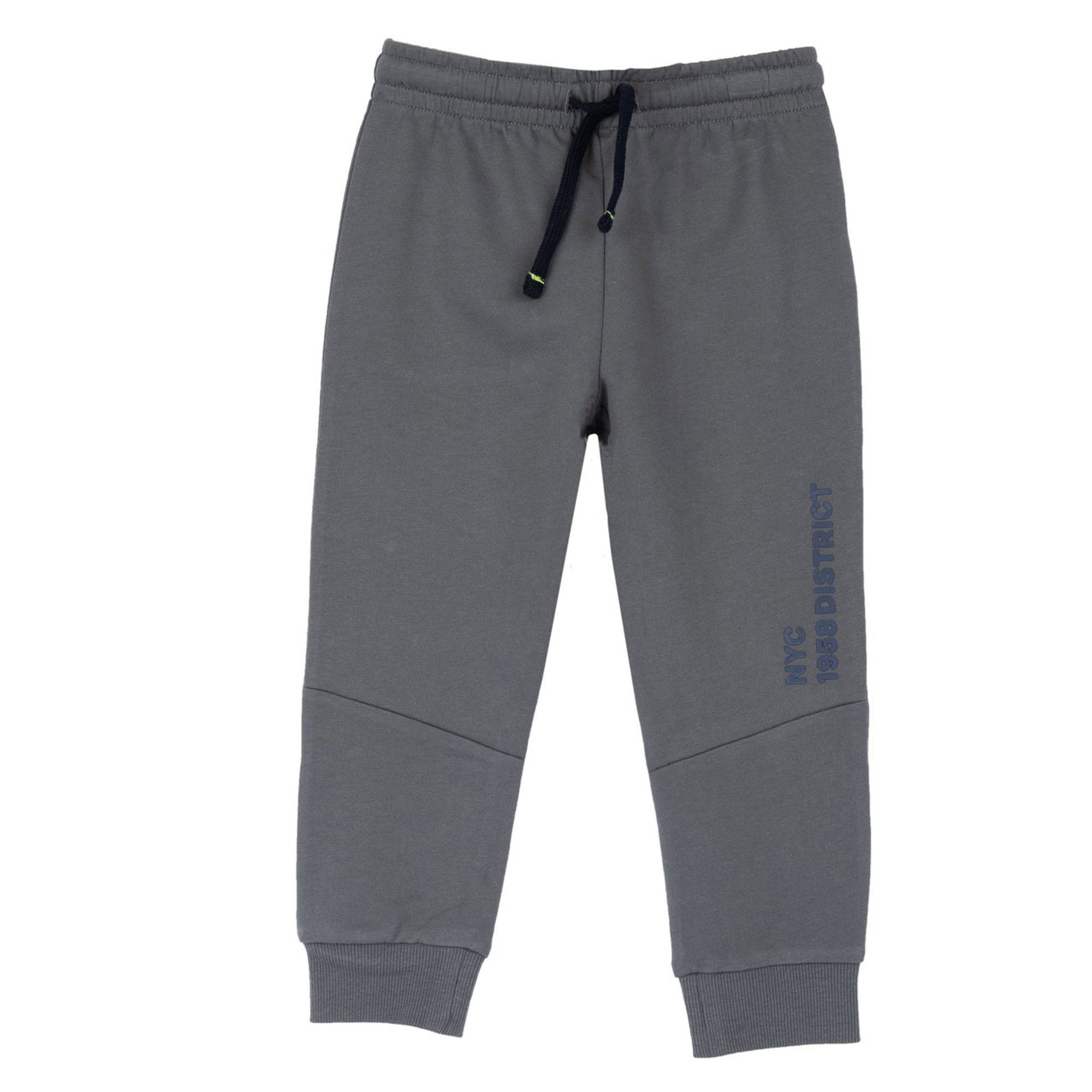 Chicco Pantaloni French Terry Grigi Jogger Cotone